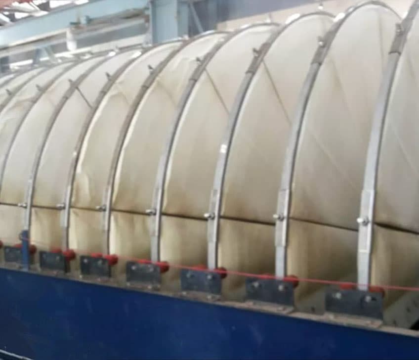 Poly disc filter unit for paper mill and industrial wastewater filtration