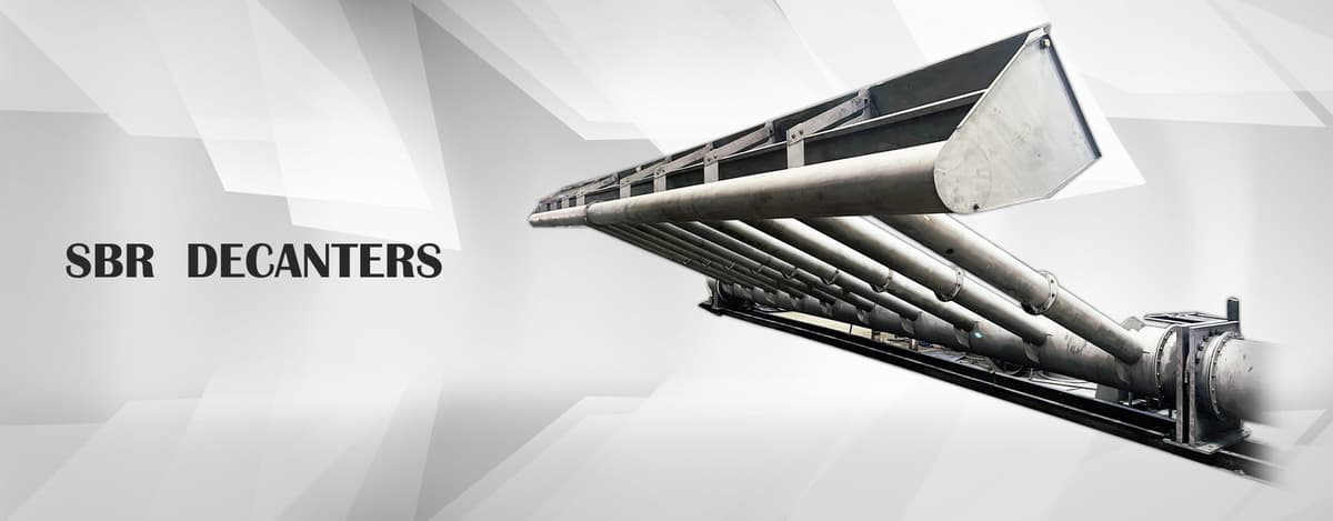 SBR decanter mechanism for sequencing batch reactor wastewater treatment