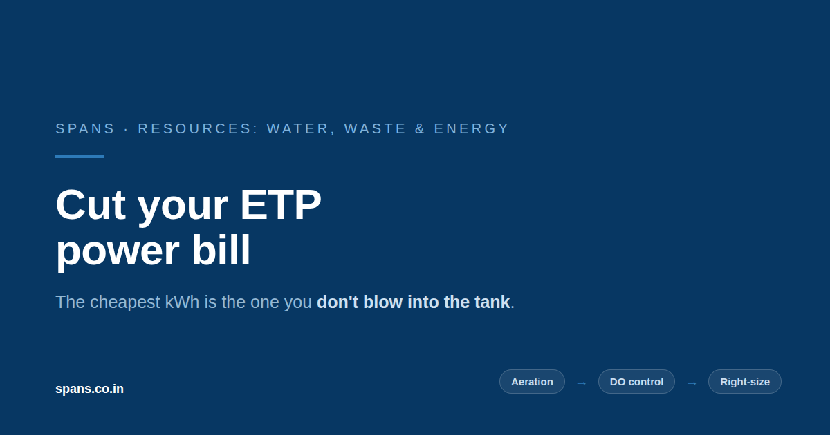 How to Cut Your ETP Power Bill: The Cheapest kWh Is the One You Don't Blow Into the Tank