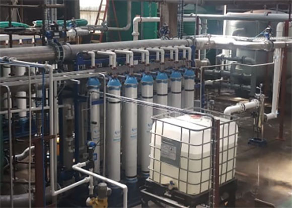 Ultra filtration (UF) membrane system for water and wastewater treatment
